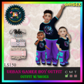 *LBD Urban Gamer Boy - (BeBe/Chonk/Toddleedoo)