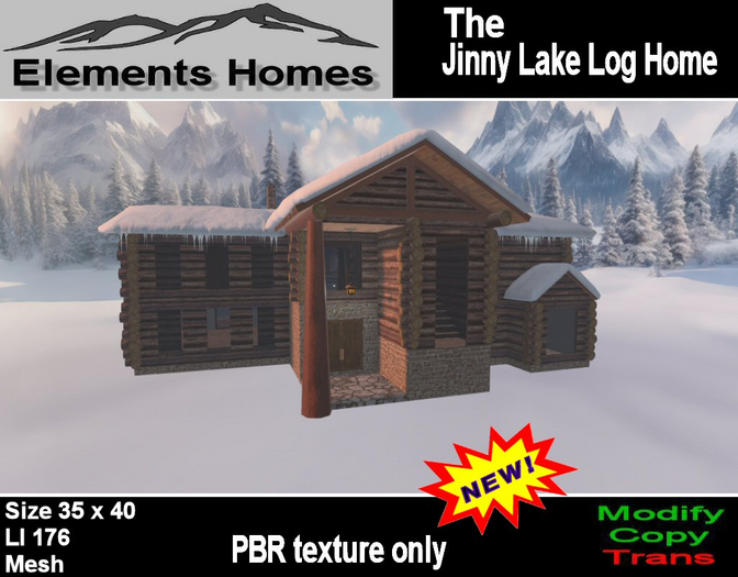 Jinny Lake Log Home