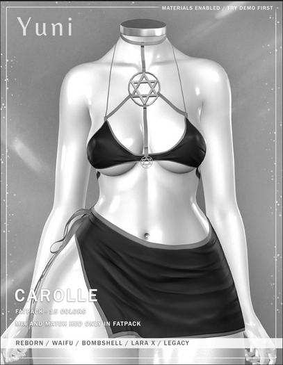 Yuni  - Carolle Outfit - Fatpack (ADD ME) DEMO