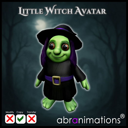 * Little Witch Avatar *