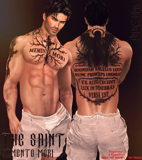 - THE SAINT-MOMENTO MORI TATTOO
