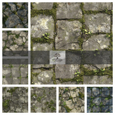 TB - TERRAIN GRUNGE PAVEMENT SEAMLESS