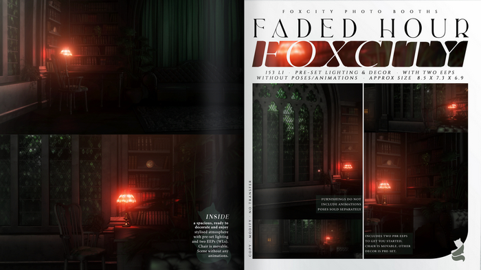 FOXCITY. Photo Booth - Faded Hour