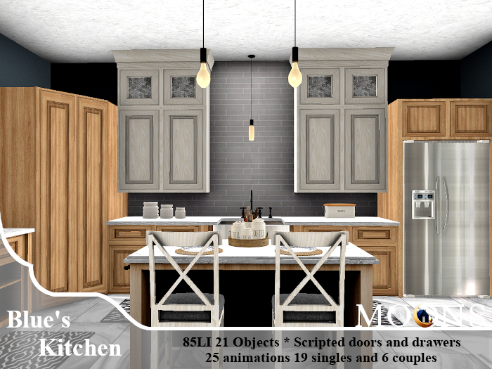 *Moons* Blue's kitchen