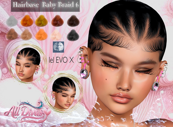 [All Divas] Base Baby braid 6 - hairbase