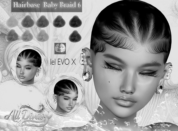 [All Divas] Base Baby braid 6 - hairbase DEMO