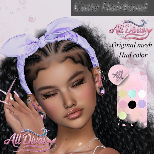 [All Divas] Cutte Hairband
