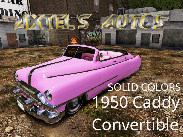 1950 Caddy Convertible 5 colors(boxed)