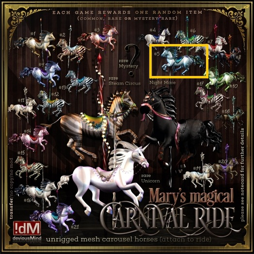 !dM deviousMind "CarnivalRide" **BLUEBERRY** (BOX #9)