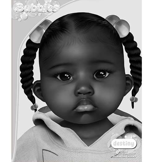 ' BUBBLES. Destiny Skin "ESPRESSO" (Cherry) DEMO