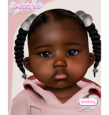 ' BUBBLES. Destiny Skin "ESPRESSO" (Cherry)