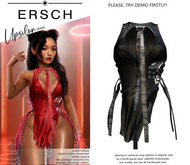 ERSCH - Upsilon dress -black-