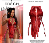 ERSCH - Upsilon dress -red-