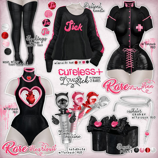 CURELESS [+] LoveSick / MAITREYA / Stockings / PINK
