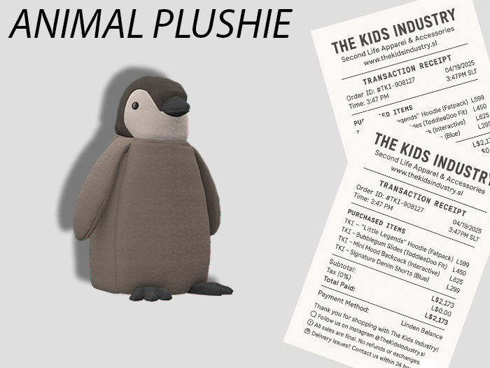 TKI - Peanut Penguin Plushie