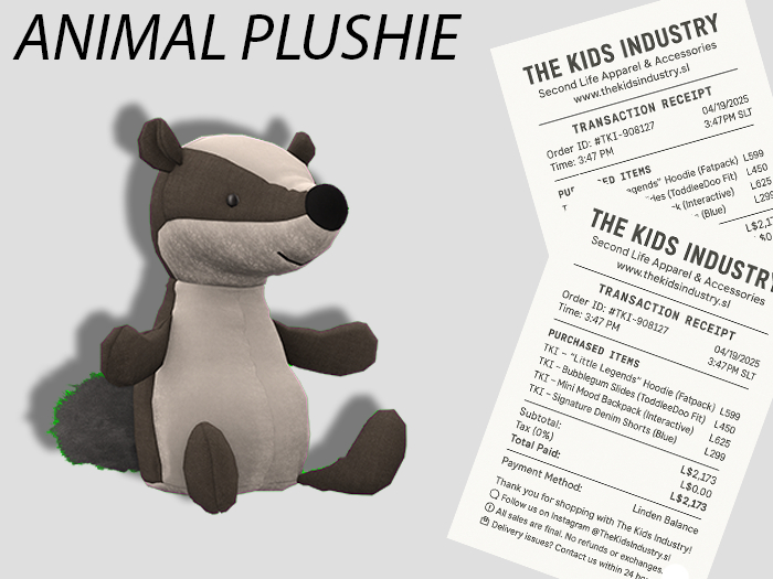 TKI - Ricardo Raccoon Plushie