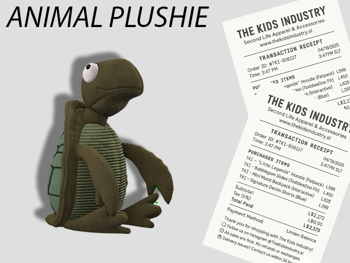 TKI - Timmy Turtle Plushie