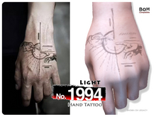 (Hand Tattoo) No.1994 Light