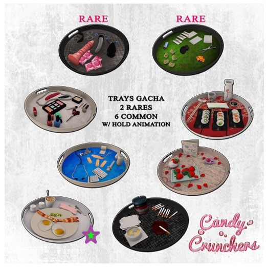 Candy Crunchers - Tray - Smokin - RARE
