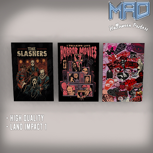 MAD Halloween Posters