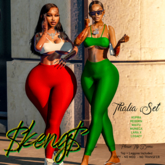 $KENG$ - Thalia Set [Red]