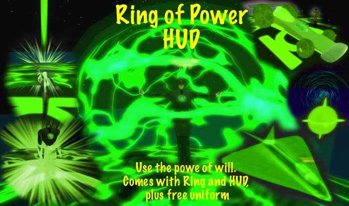 Ring Of Power HUD - Green Power - HUD