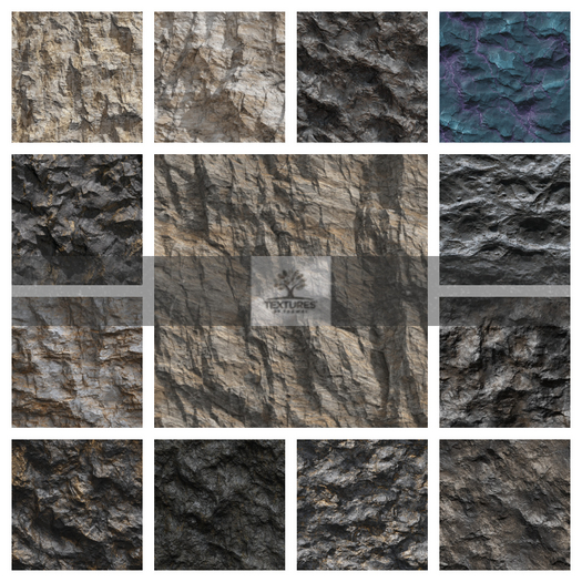 TB - ROCK SEAMLESS TEXTURES X 83
