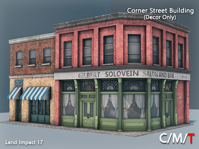 "Killer's" Corner Street Building (Decor Only)