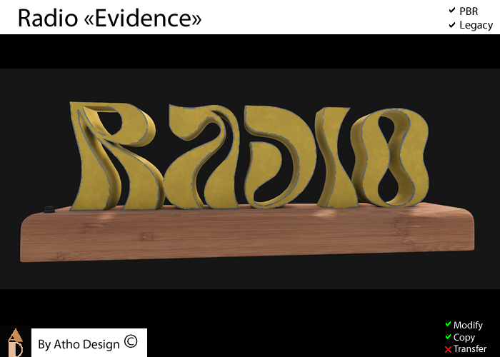 Radio "Evidence"  Yellow PBR