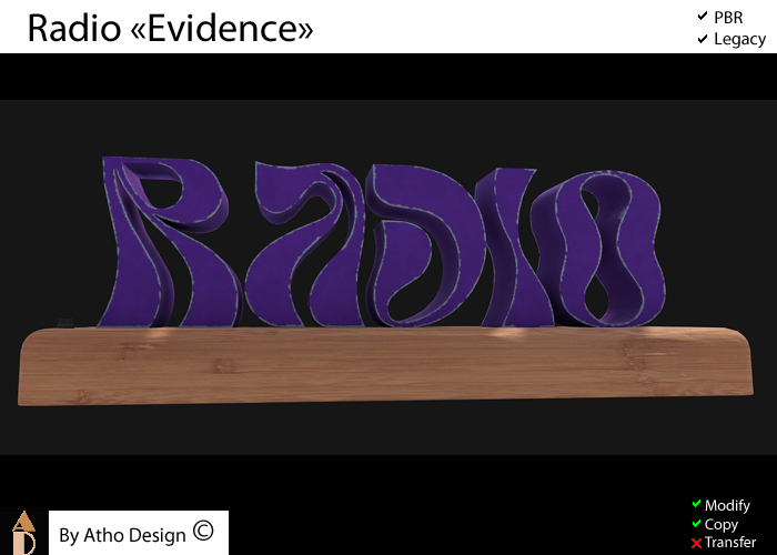 Radio "Evidence" Purple PBR