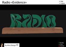 Radio "Evidence" Green PBR