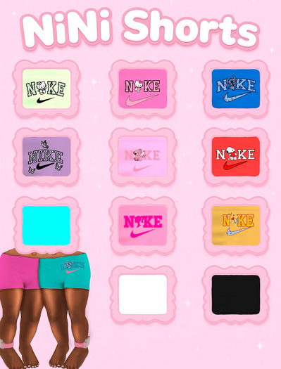 ToothPaste "NiNi" PD Shorts