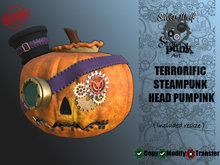 SW - Steampunk Terrorific Head Pumpink (Box)