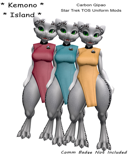 Kemono Island - Kobold Snaggletooth Qipao TOS v2