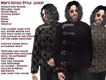 Men's Gothic Style  Jacket  (ADD)