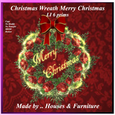Christmas Wreath Merry Christmas