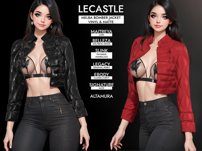 [LECASTLE] Melba Bomber Jacket 2971