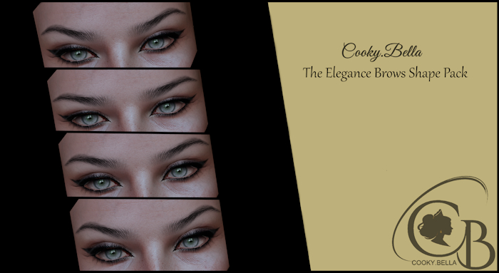 Cooky.Bella - Elegance Brows Shapes