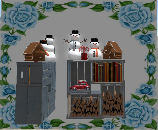 *MDC* CHRISTMAS SHELF #5  14LI