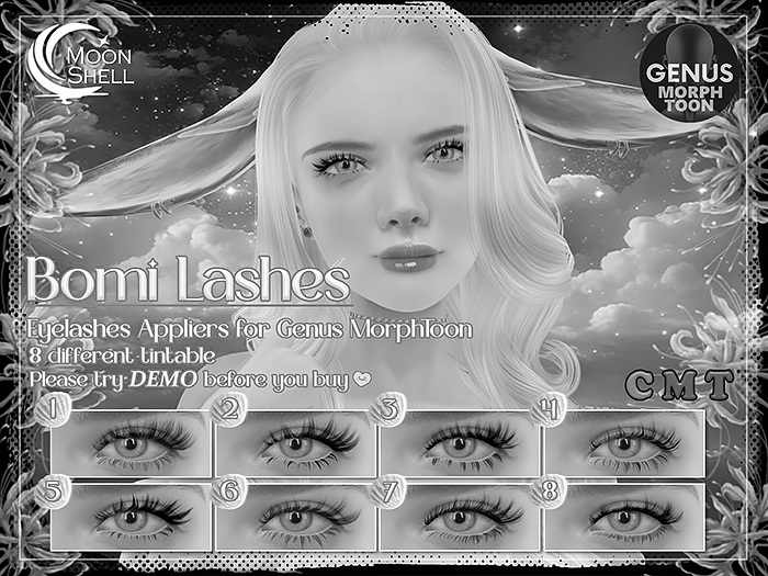 Moon Shell - Demo Bomi Lashes Applier Genus Morph Toon