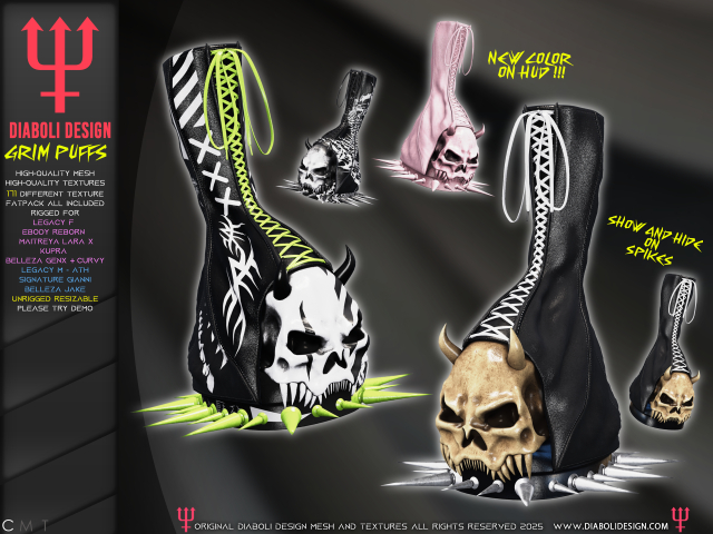 DEMO - DIABOLI DESIGN - GRIMPUFFS UNISEX