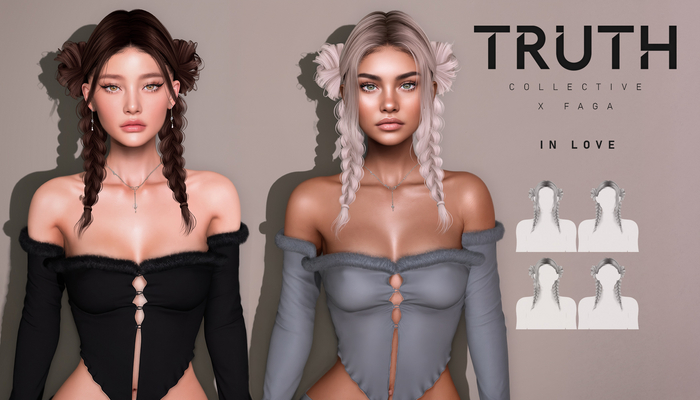TRUTH Collective (HUD.Unpack) In love / - Brunette