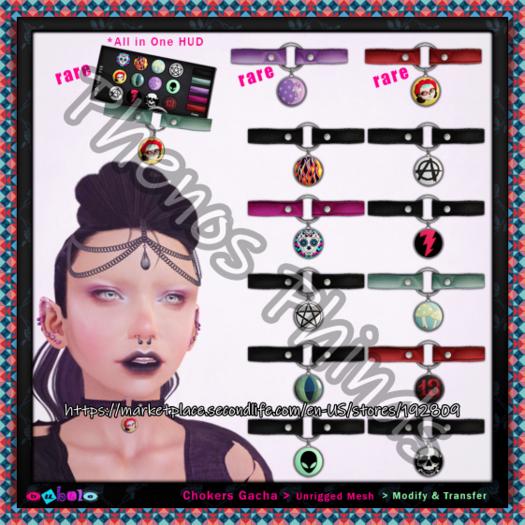 [ bubble ] Choker Pentagram