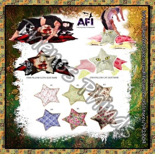 AFI Designs Star Pillow 4 Boxed