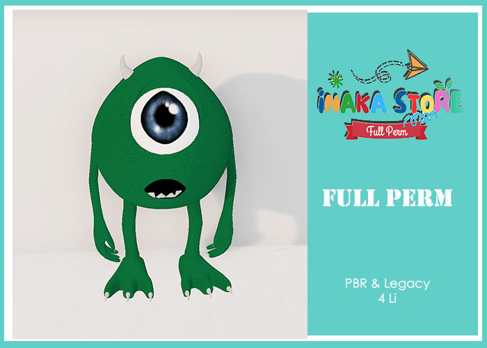 MONSTER GREEN FULL PERM INAKA STORE (add)