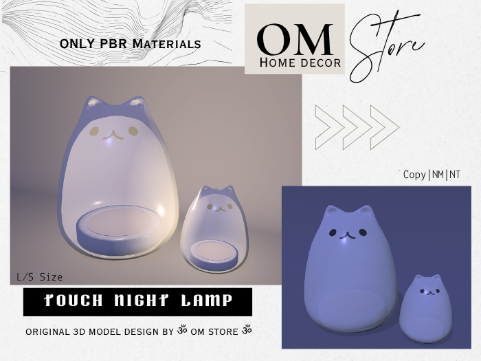 |OM| Touch Kitty Night Lamp - add me!