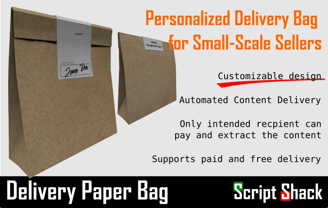 Delivery Paper Bag