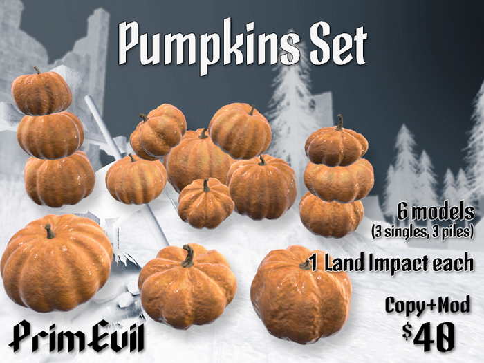 PrimEvil: Pumpkins Set