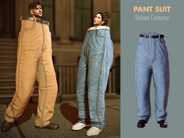 $NT Pant Suit LIGHT JEANS