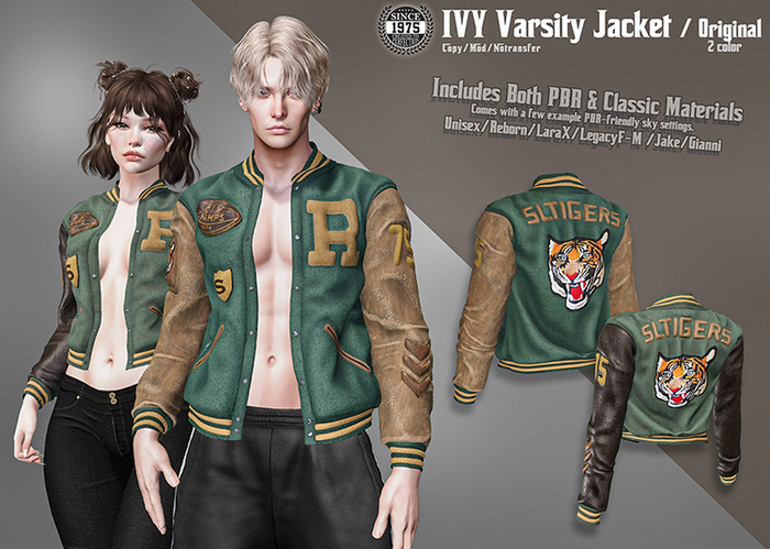 [Since1975] Ivy Varsity Jacket / Original